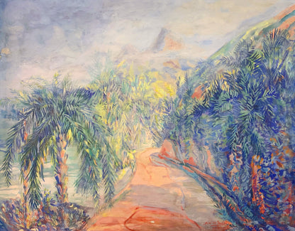 Nora Bluhm. Rio da Janeiro. Oil on Canvas. 20th Century