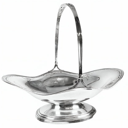 American Sterling Silver Edwardian Cake Basket
