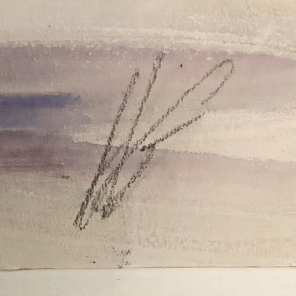 Adriaan Gouwe. Tahiti Landscape. Water Color