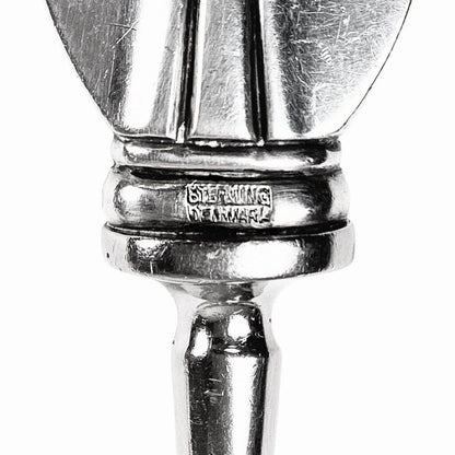 Georg Jensen Sterling "Agave Elsinore" Cheese Plane