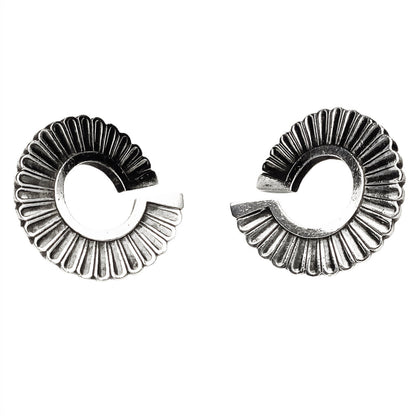 Georg Jensen Sterling Hoop Earrings