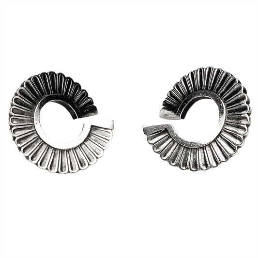 Georg Jensen Sterling Hoop Earrings