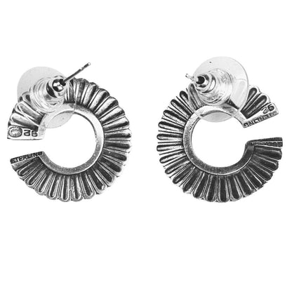 Georg Jensen Sterling Hoop Earrings