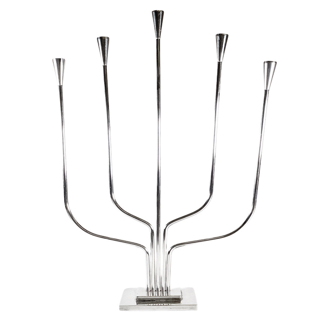 Vintage E. Dragsted Silver Plate Candelabra