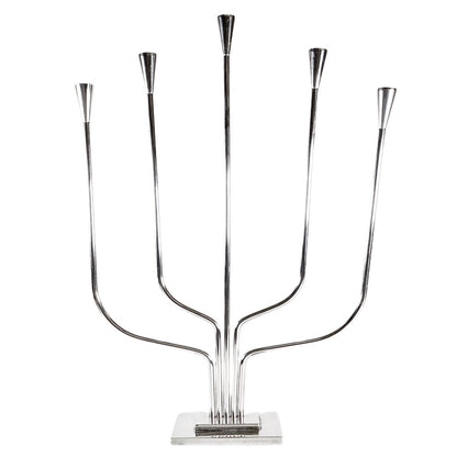Vintage E. Dragsted Silver Plate Candelabra