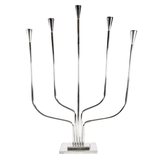 Vintage E. Dragsted Silver Plate Candelabra