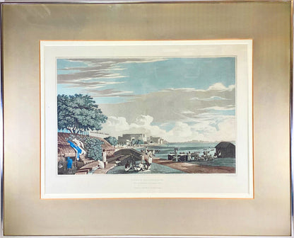 James B. Fraser. "A View of Esplanade Row". Engraving w Aquatint. c. 1826