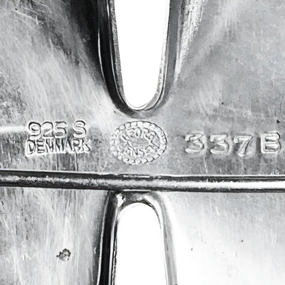 Georg Jensen Nanna Ditzel Sterling Denmark Brooch No. 337 B