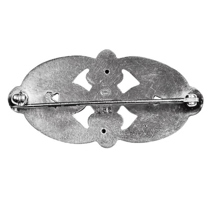 Georg Jensen Sterling Denmark Brooch No. 156