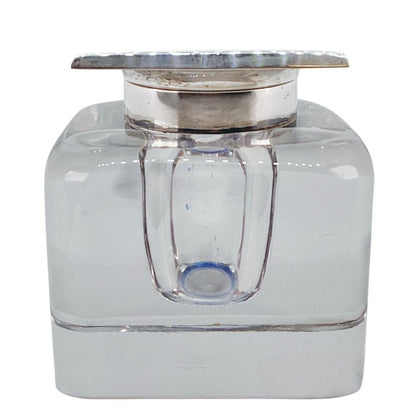 Keir Sterling Crested Inkwell