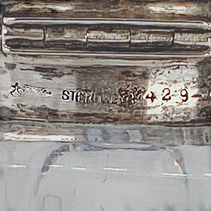 Keir Sterling Crested Inkwell