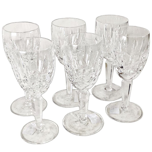 Waterford Crystal Kildare 6 pc. Sherry Aperitif Glasses