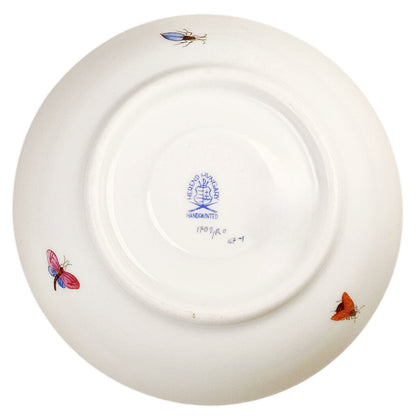 Herend Rothschild Bird Flat Demitasse Cup & Saucer Set