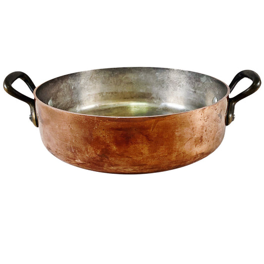 Vintage E. Dehillerin Copper Saucepan