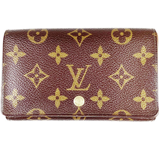 Louis Vuitton Monogram Porte Monnaie Tresor Wallet