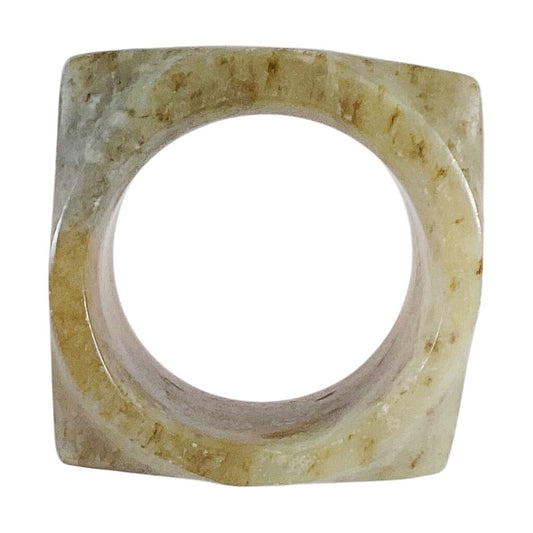 Celadon Jade Carved Cong