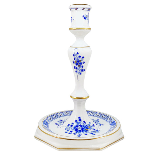 Herend "Blue Flower" Candlestick