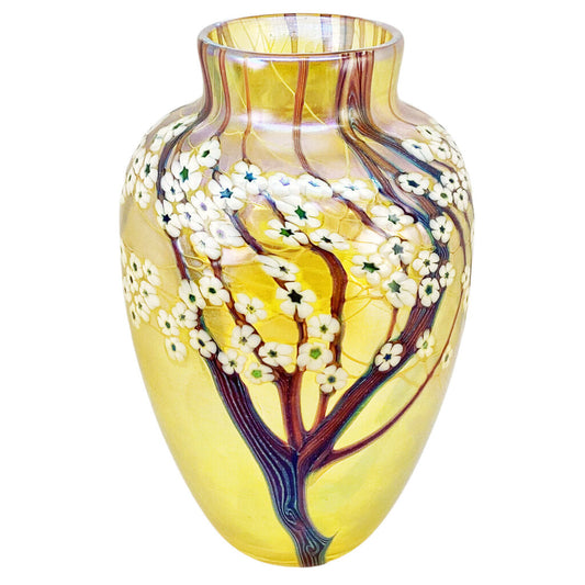 Orient & Flume Gold Iridescent Hawthorne Studio Vase
