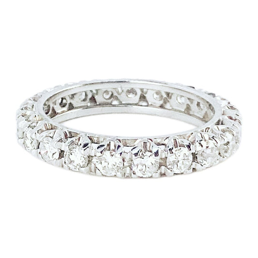 Diamond Eternity Band Mounted in Platinum. c. 1930s