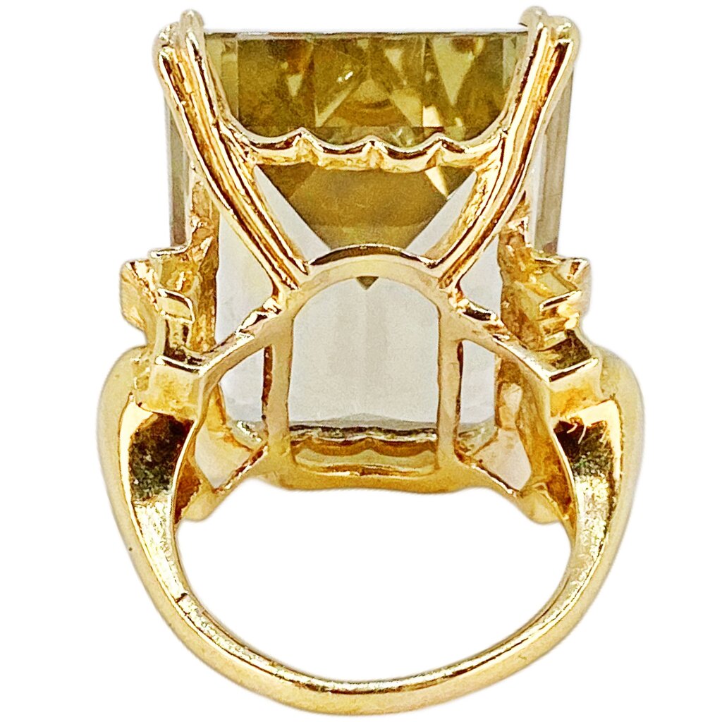 Citrine Ring Mounted in 14Kt c. 1960s