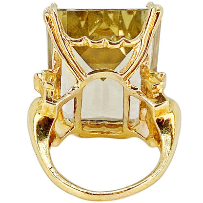 Citrine Ring Mounted in 14Kt c. 1960s