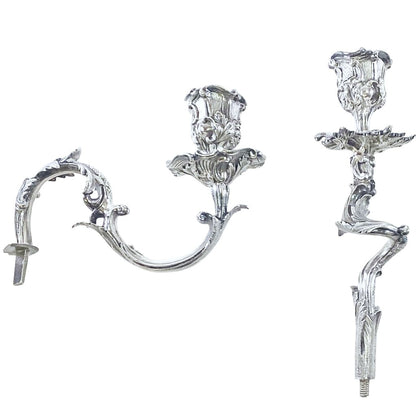 Victorian Silver Plate Ornate Four Arm Candelabrum