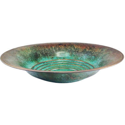 Carl Sorensen Bronze Verdigris Fruit Bowl