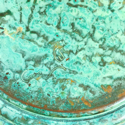 Carl Sorensen Bronze Verdigris Fruit Bowl