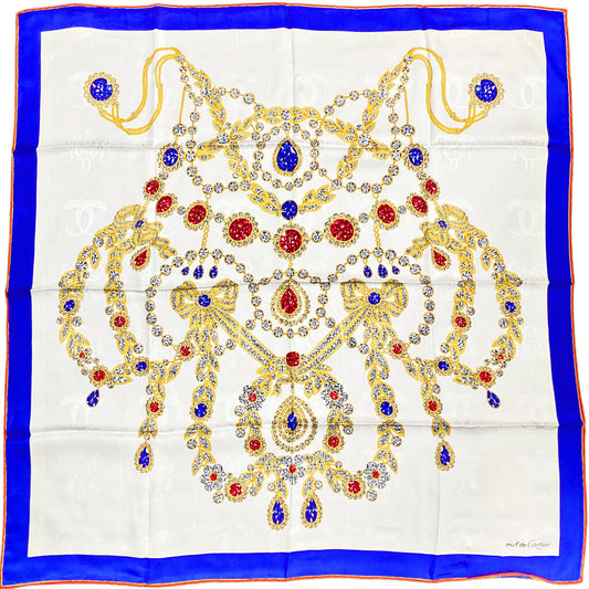 Must de Cartier Carre w/ Patiala Motif