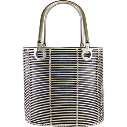 Ferragamo Vintage Gancini Metal Cage Bag