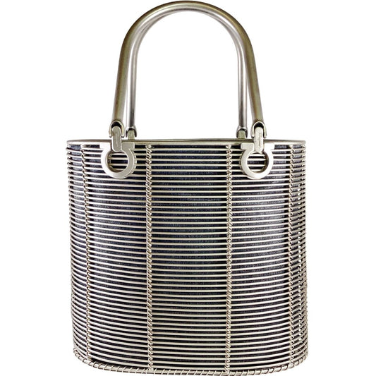 Ferragamo Vintage Gancini Metal Cage Bag