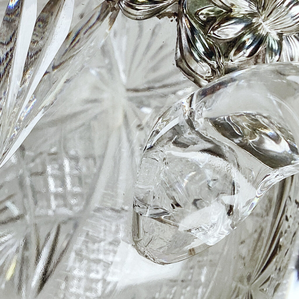 Gorham Sterling Mounted Cut Crystal Pitcher
