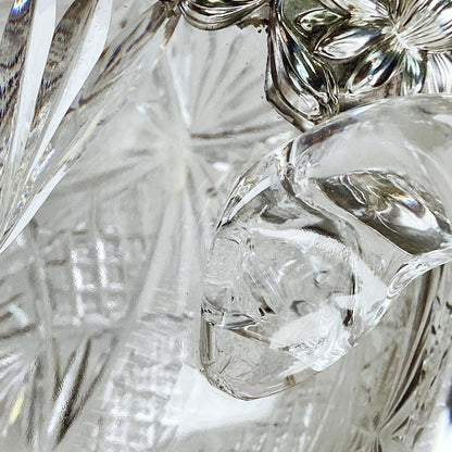 Gorham Sterling Mounted Cut Crystal Pitcher
