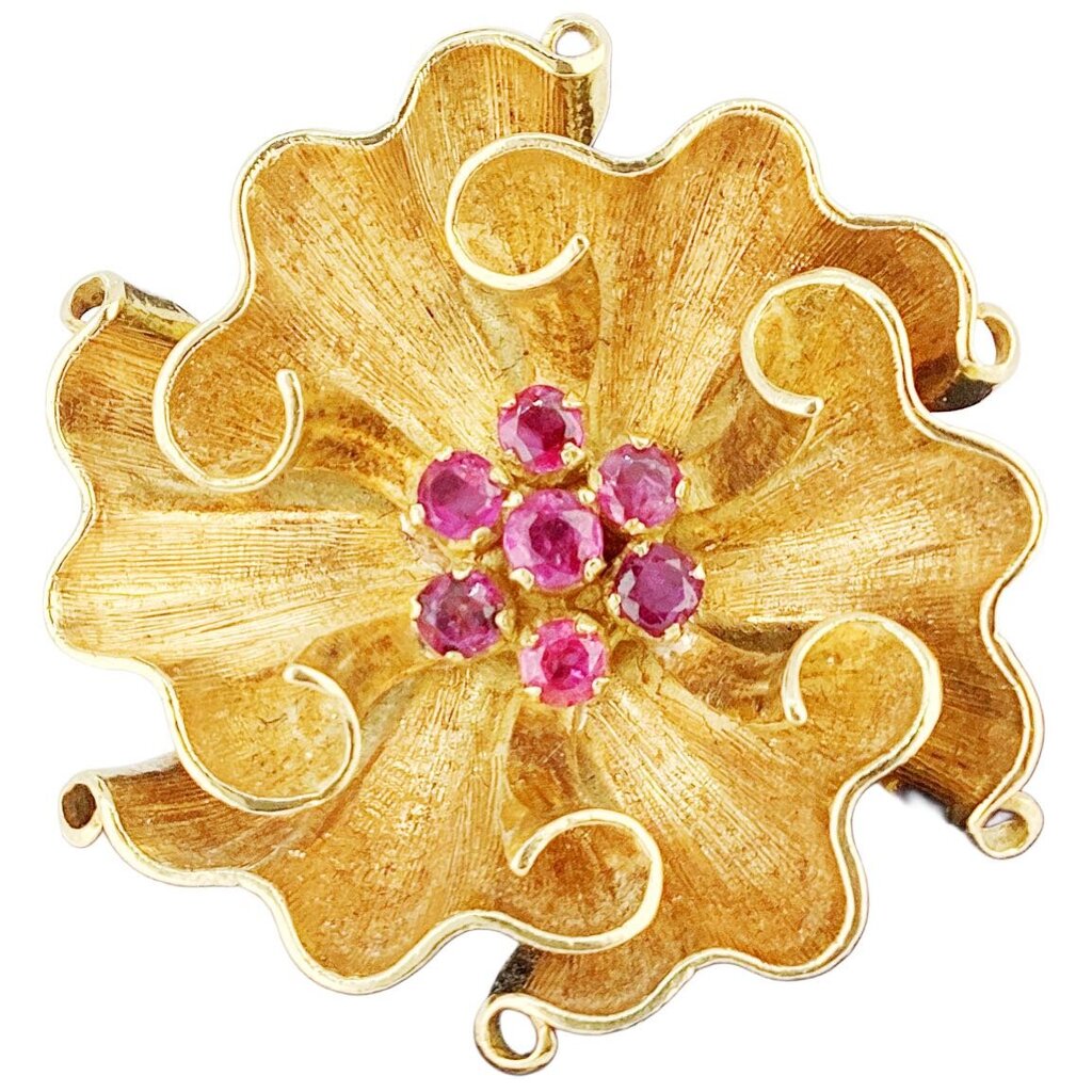 18Kt Gold & Ruby Ring