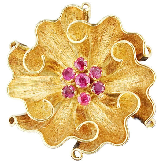 18Kt Gold & Ruby Ring