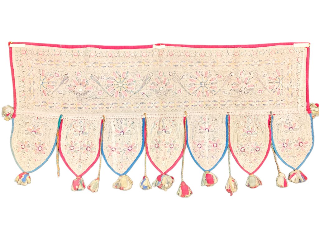 Vintage Indian Toran Gujarati Door Hanging