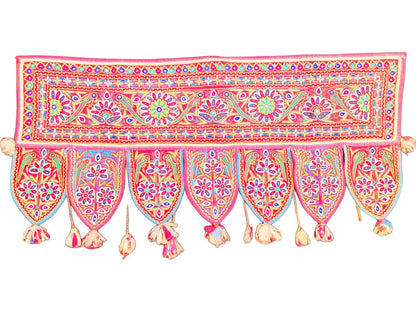 Vintage Indian Toran Gujarati Door Hanging