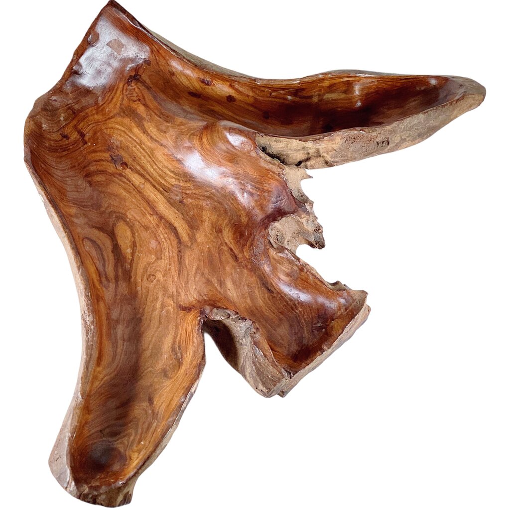 Natural Wood Slab Bowl/Sculpture