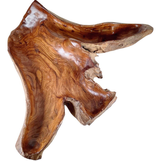 Natural Wood Slab Bowl/Sculpture