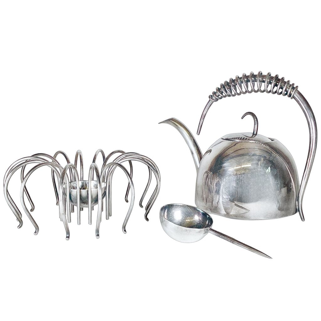 Lino Sabattini Vintage Medusa and Medea Teapot