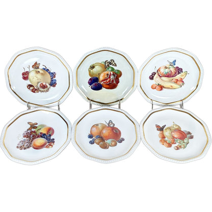 Rosenthal Bavaria 6 pc. Fruit Dessert Plates
