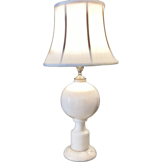 Mid Century Marble Lamp