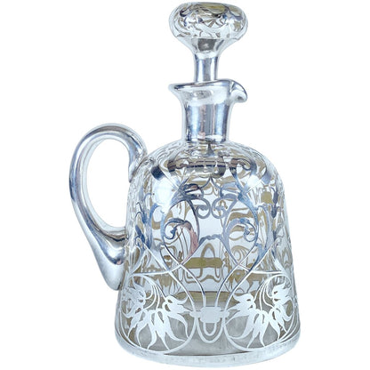 Sterling Overlaid Handled Ewer