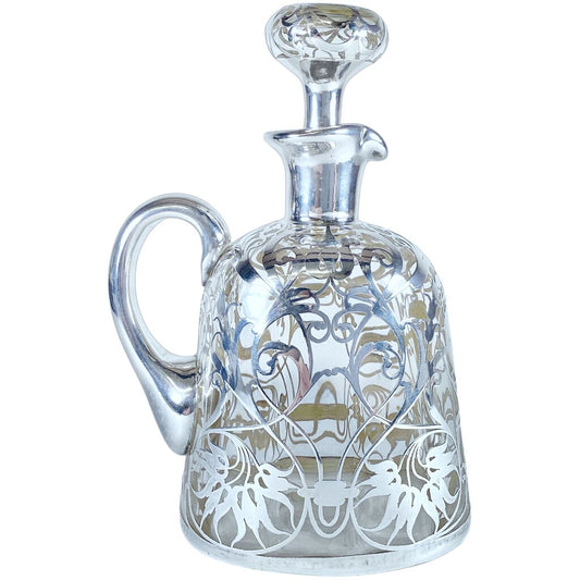 Sterling Overlaid Handled Ewer