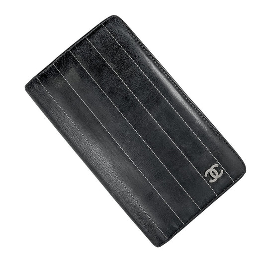 Chanel Vertical Quilted Wallet (Orig $1385)