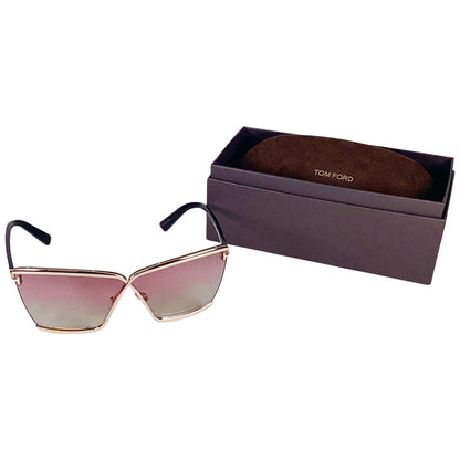 Tom Ford Elle Aviator Sunglasses (Orig $475)