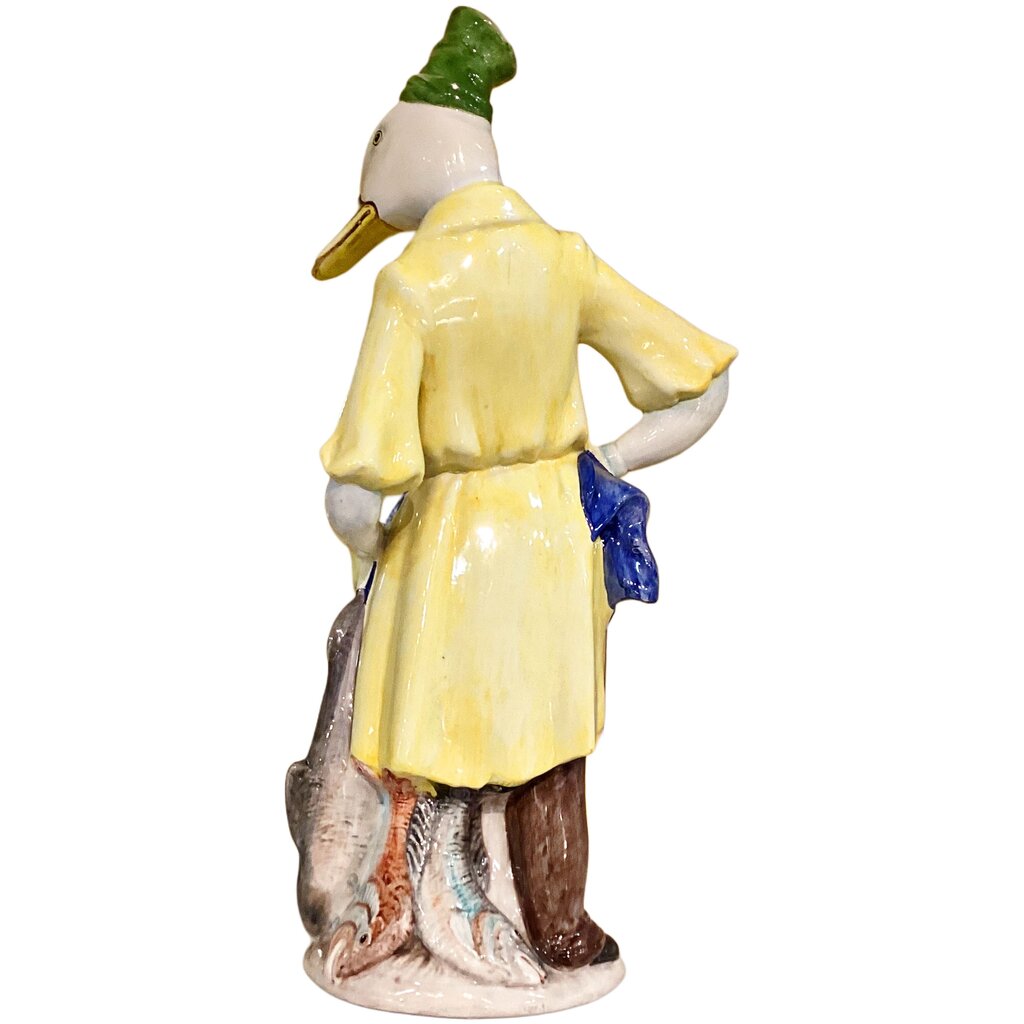 Ronzan Hand Painted Italian Ceramic "Duck the Cook"