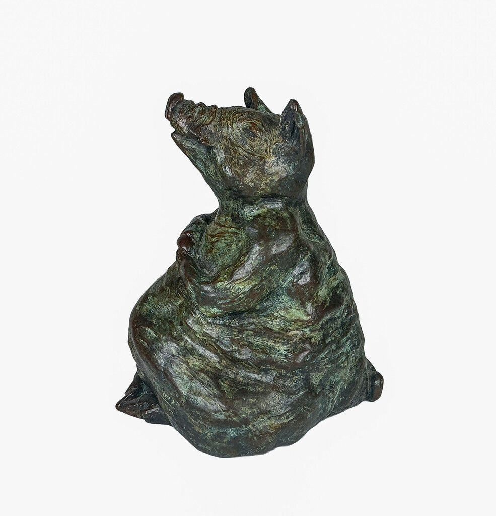 Guy Shover. Piglet. Bronze. American 20th C. - Opportunity Shop DC