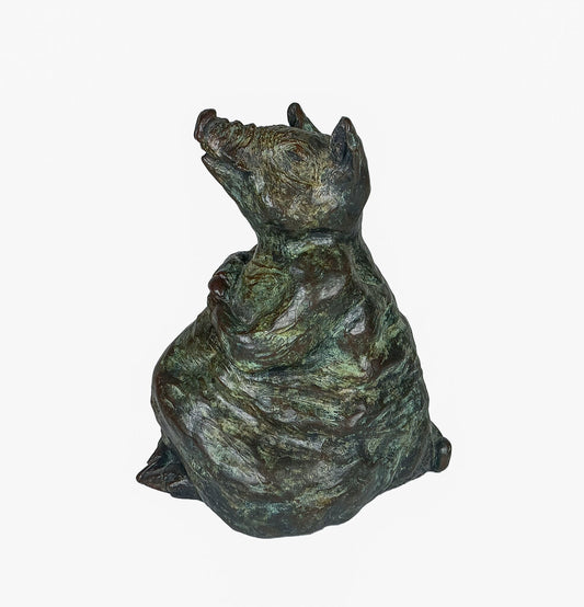 Guy Shover. Piglet. Bronze. American 20th C. - Opportunity Shop DC
