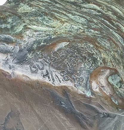 Guy Shover. Piglet. Bronze. American 20th C. - Opportunity Shop DC